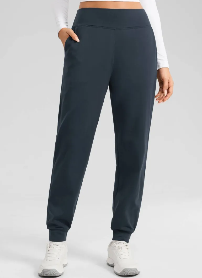 Matte Thermal Fleece Lined Jogger 27.5"