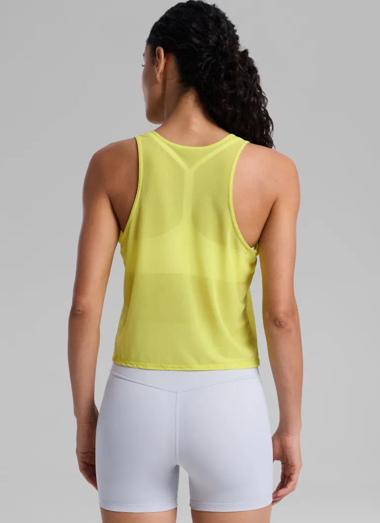 Mesh Relaxed Fit Workout Breathable Tank
