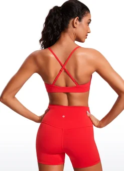 Nakedfeel Double Lined Triangle Strappy Sports Bra
