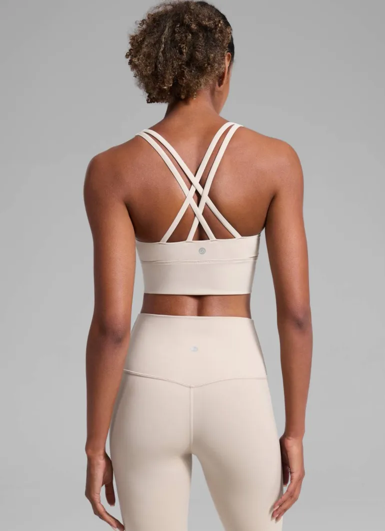 Nakedfeel Longline Criss Cross Back Bra