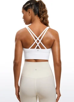 Nakedfeel Longline Criss Cross Back Bra
