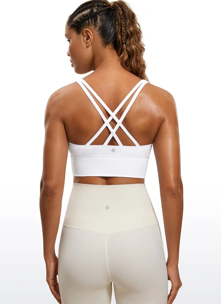 Nakedfeel Longline Criss Cross Back Bra