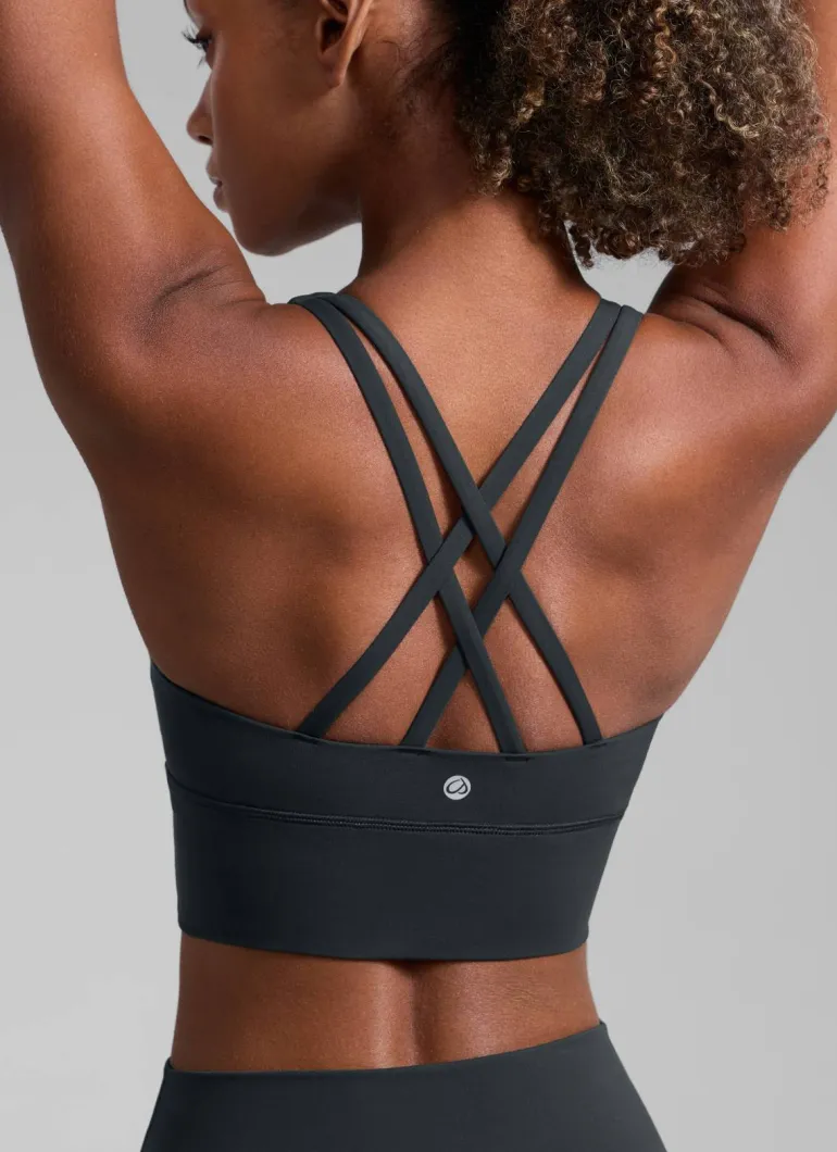 Nakedfeel Longline Criss Cross Back Bra
