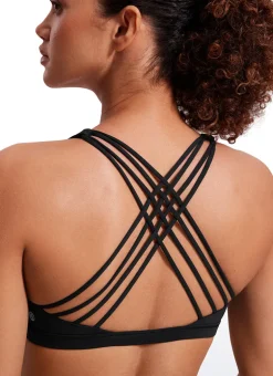 Nakedfeel Low Cut Strappy Bra (8 Straps)