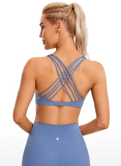 Nakedfeel Low Cut Strappy Bra (8 Straps)