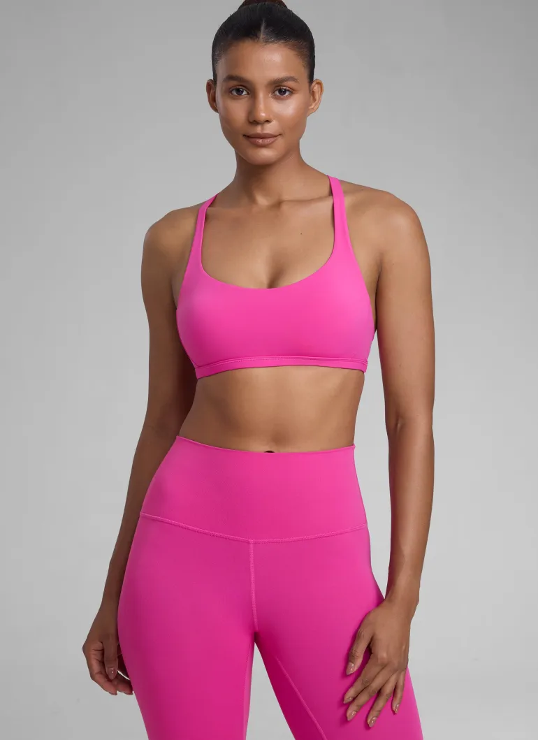 Nakedfeel Low Cut Strappy Bra (6 Straps)