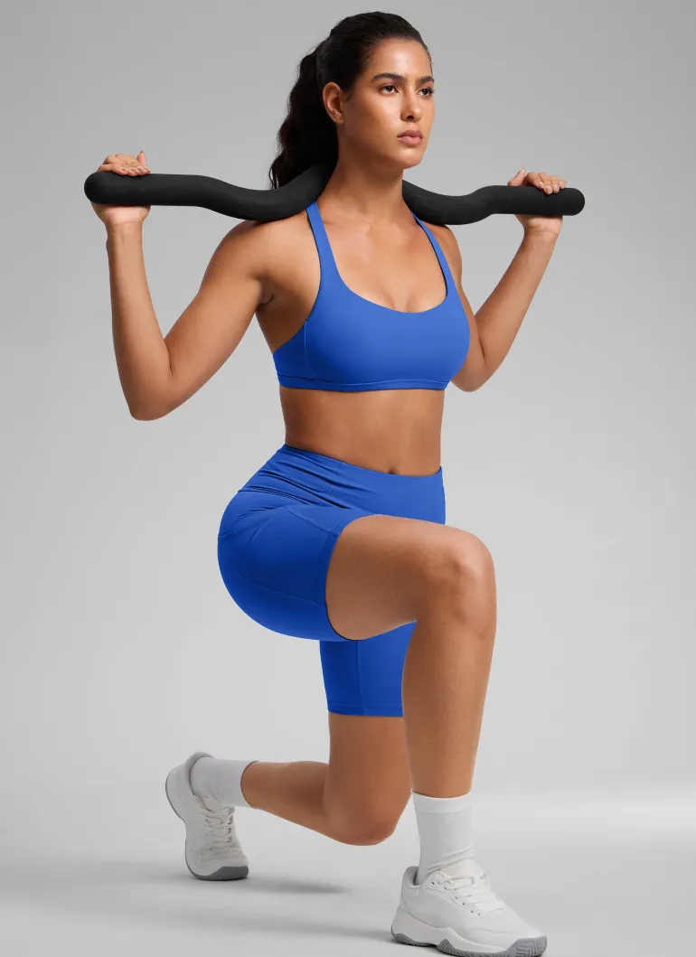 Nakedfeel Low Cut Strappy Bra (6 Straps)
