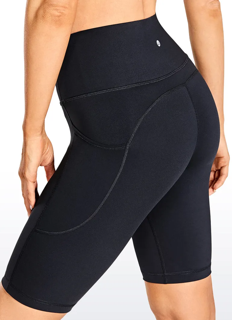 Nakedfeel Pocket Yoga Shorts 10''