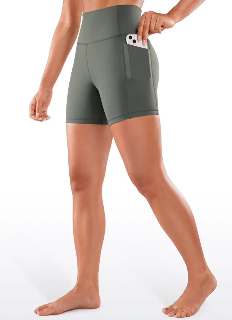 Nakedfeel Pocket Yoga Shorts 5''