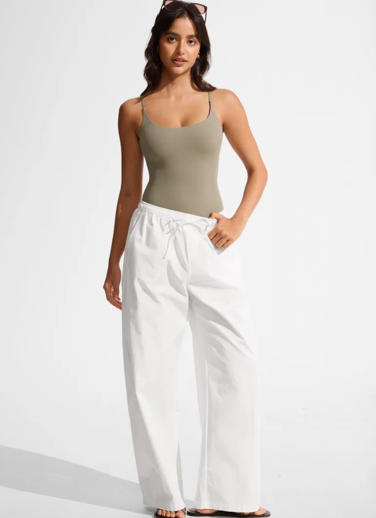 Nexfeel Scoop Neck One Piece Swimsuit