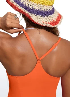 One Piece Swimsuit Y-Back Straps