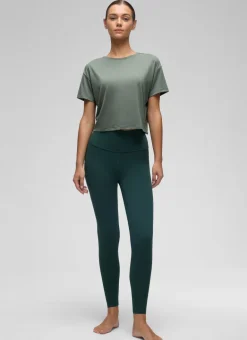 Open Back Cropped Short Sleeve