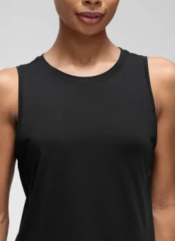 Pima Cotton Crop Round Neck Tank