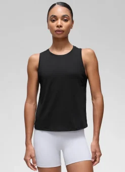 Pima Cotton Crop Round Neck Tank