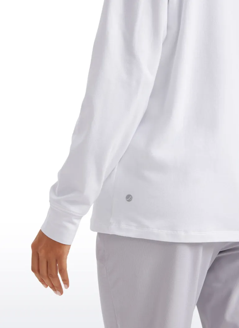 Pima Cotton Loose Fit Long Sleeve