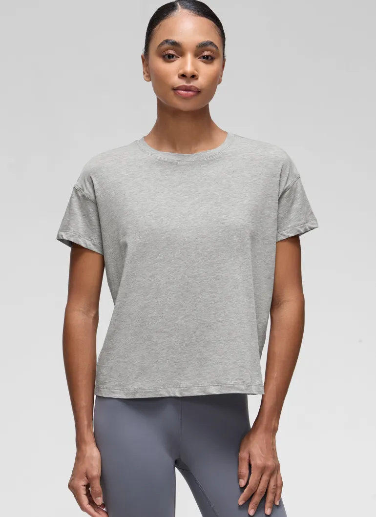 Pima Cotton Loose Fit Short Sleeve