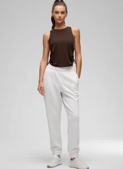 Pima Cotton Racerback Ruched Side Tank