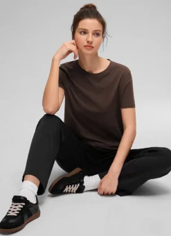 Pima Cotton Round Neck Short Sleeve