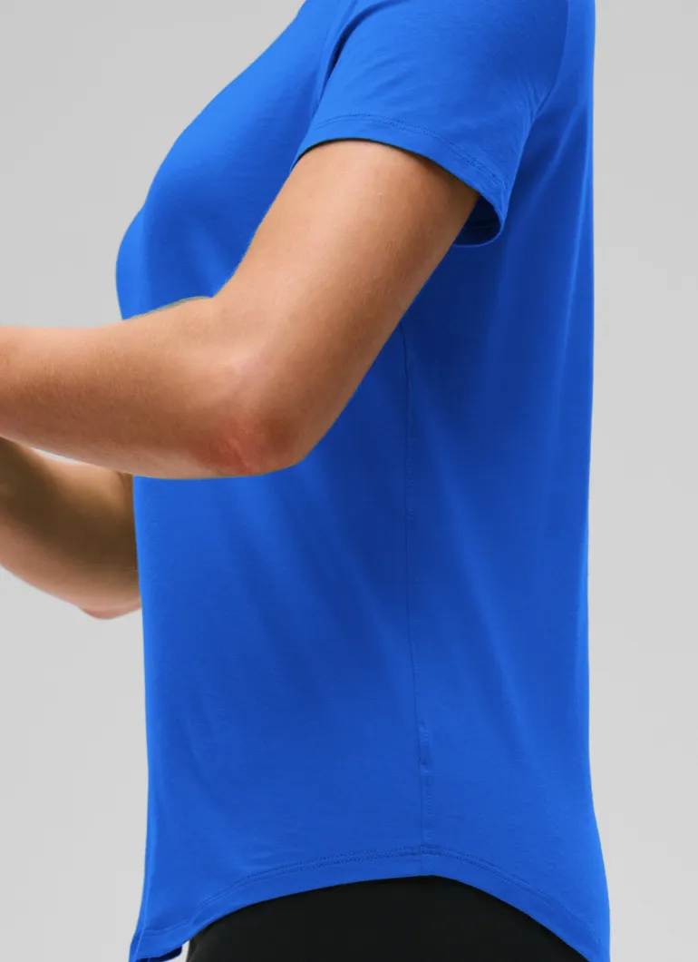 Pima Cotton Round Neck Short Sleeve