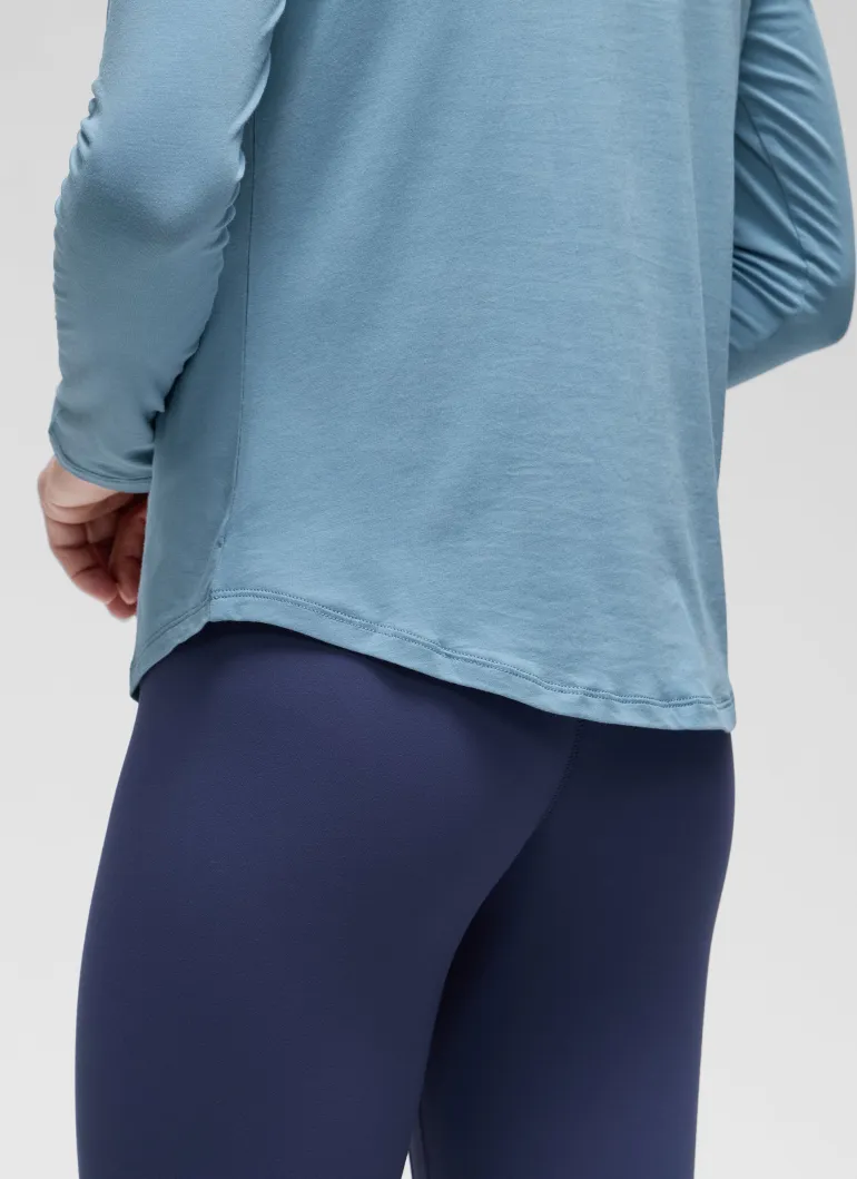Pima Cotton Workout Long Sleeve