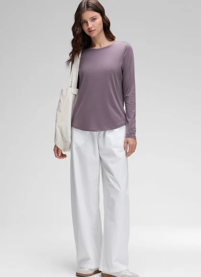 Pima Cotton Workout Long Sleeve