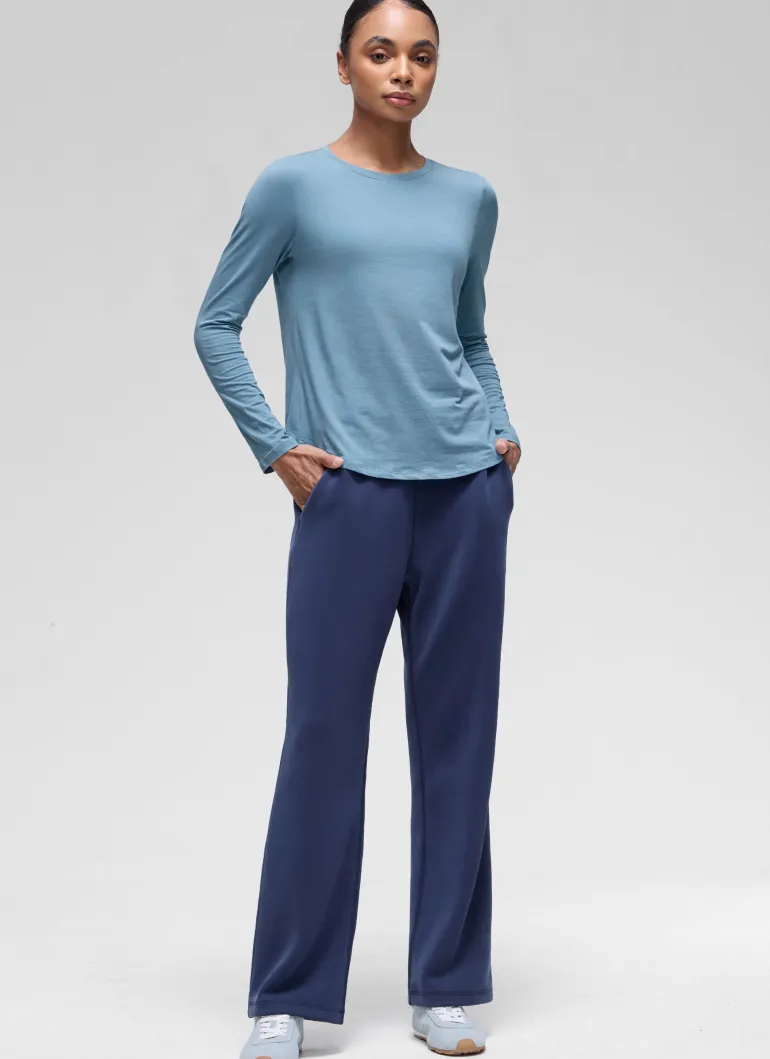 Pima Cotton Workout Long Sleeve