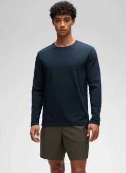 Poly Cotton-Blend Lightweight Long Sleeve