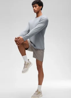 Poly Cotton-Blend Lightweight Long Sleeve