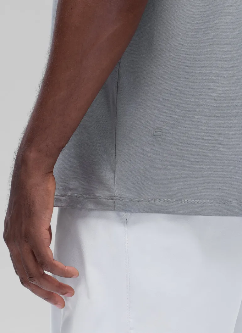 Poly Cotton-Blend Lightweight Short Sleeve