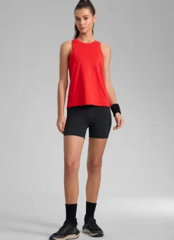 Poly Cotton-Blend Racerback Tank