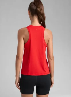 Poly Cotton-Blend Racerback Tank