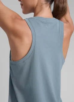 Poly Cotton-Blend Racerback Tank