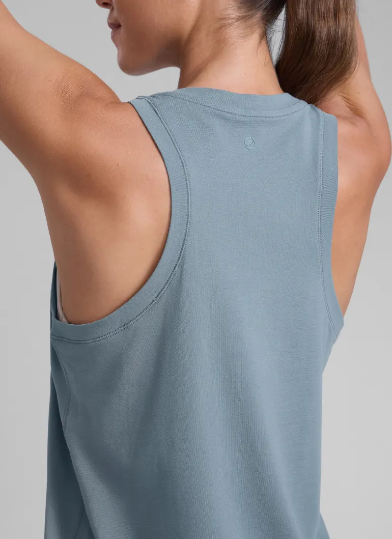 Poly Cotton-Blend Racerback Tank