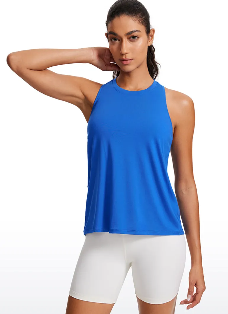 Racerback Casual Sleeveless Tank