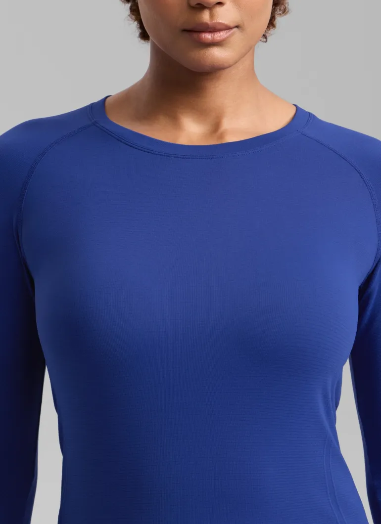 Seamless Crew Neck Long Sleeve