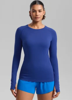 Seamless Crew Neck Long Sleeve