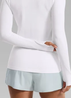 Seamless Crew Neck Long Sleeve