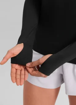 Seamless Crew Neck Long Sleeve