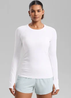 Seamless Crew Neck Long Sleeve