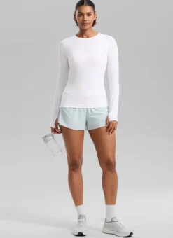 Seamless Crew Neck Long Sleeve