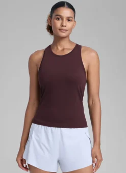 Seamless Crewneck Racerback Tank
