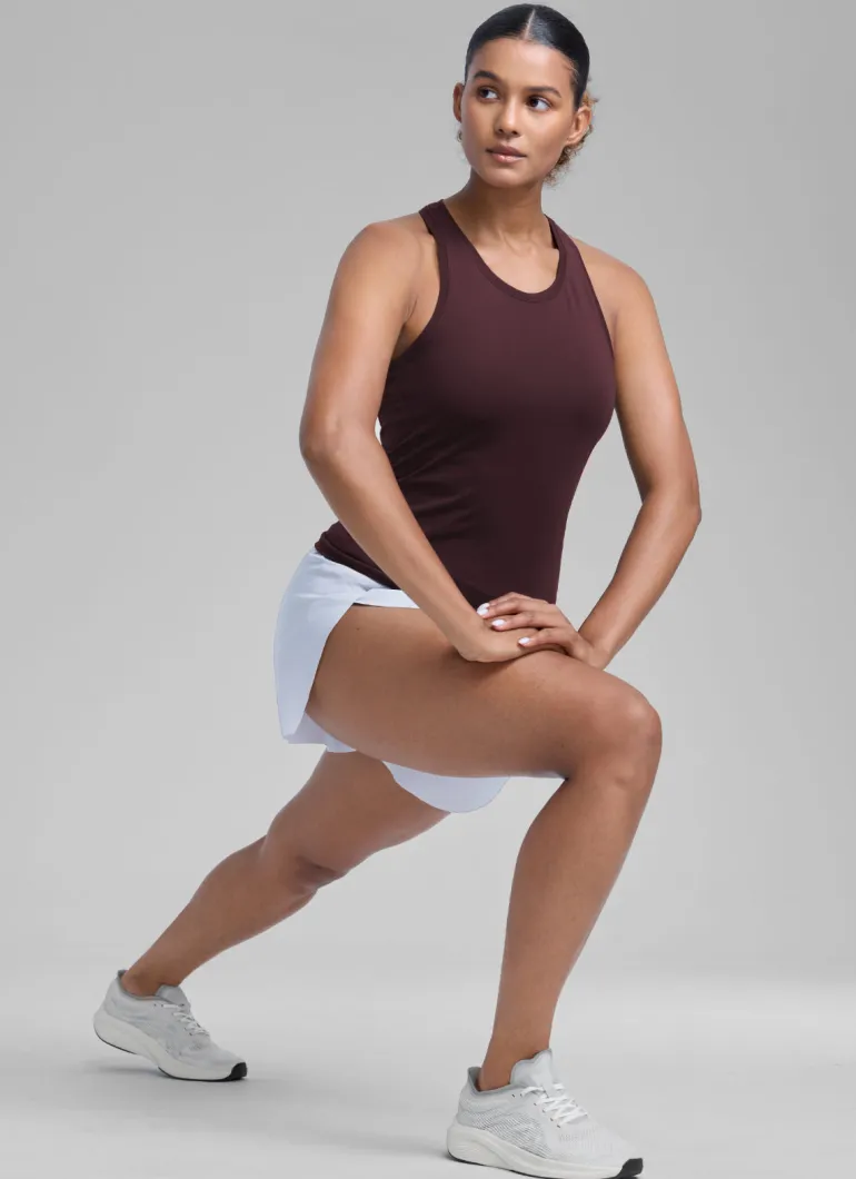 Seamless Crewneck Racerback Tank