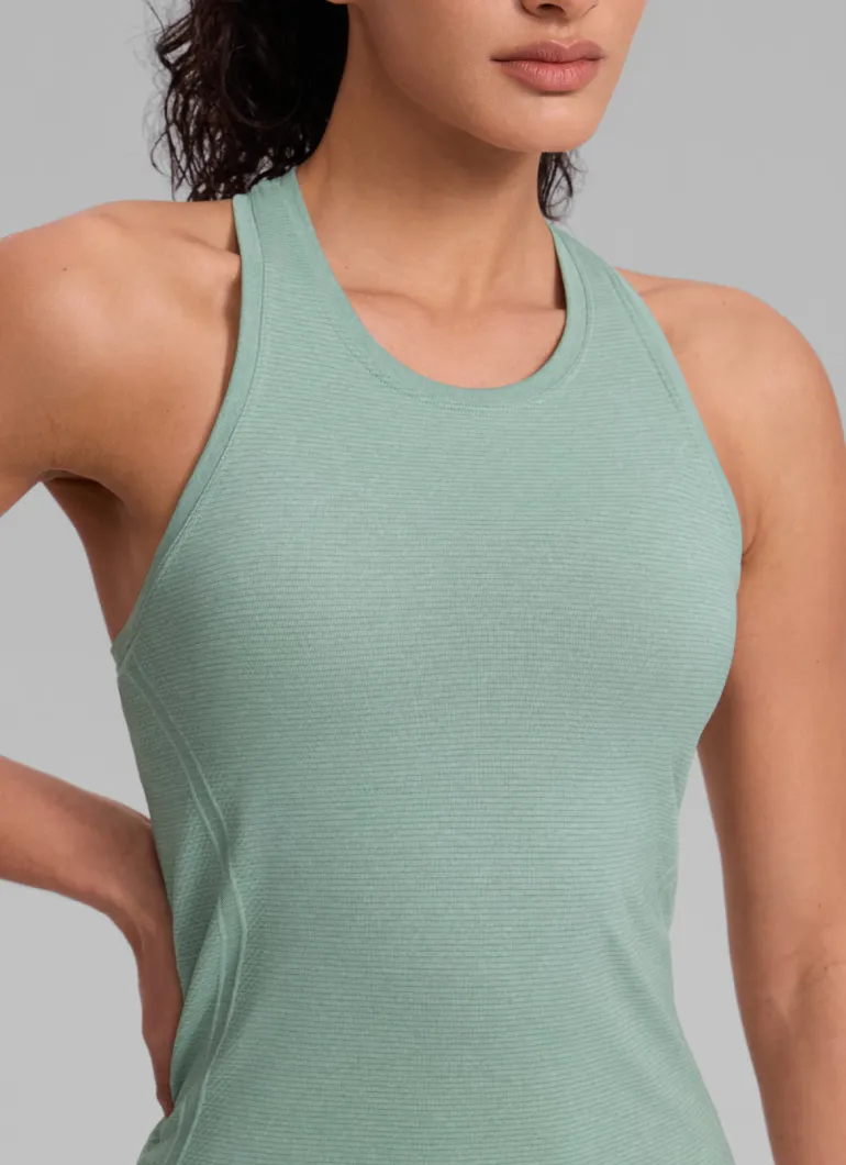 Seamless Crewneck Racerback Tank