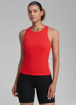 Seamless Crewneck Racerback Tank