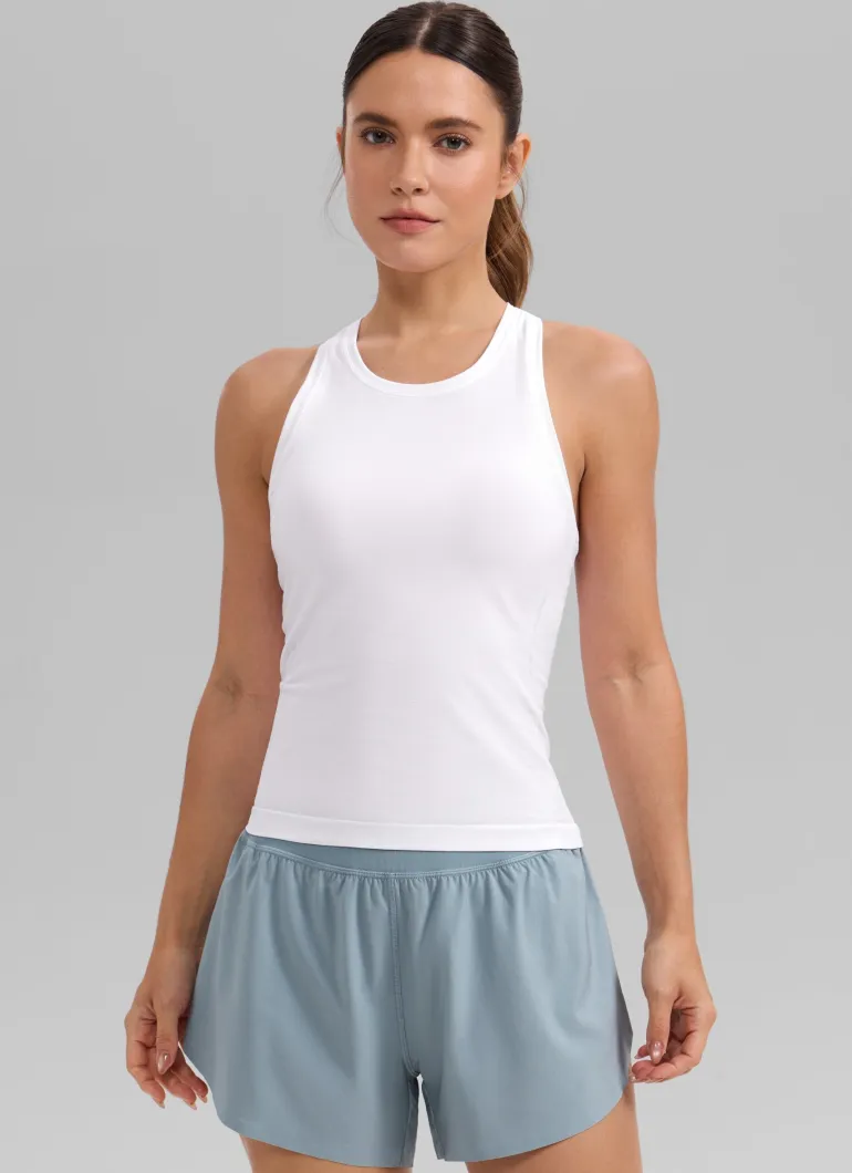 Seamless Crewneck Racerback Tank