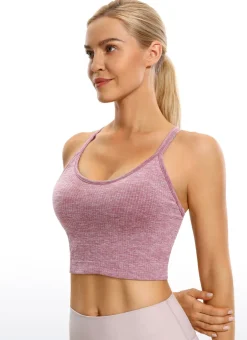 Seamless Longline Bra Y-back