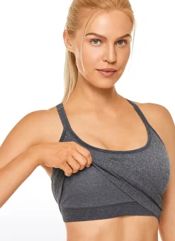 Seamless Longline Bra Y-back