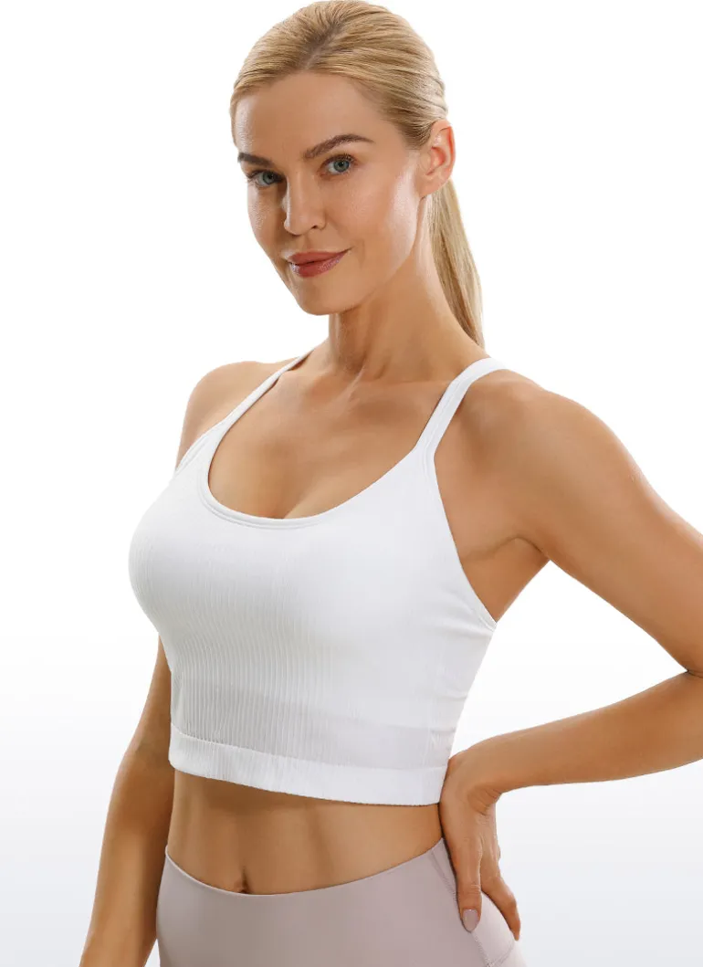 Seamless Longline Bra Y-back