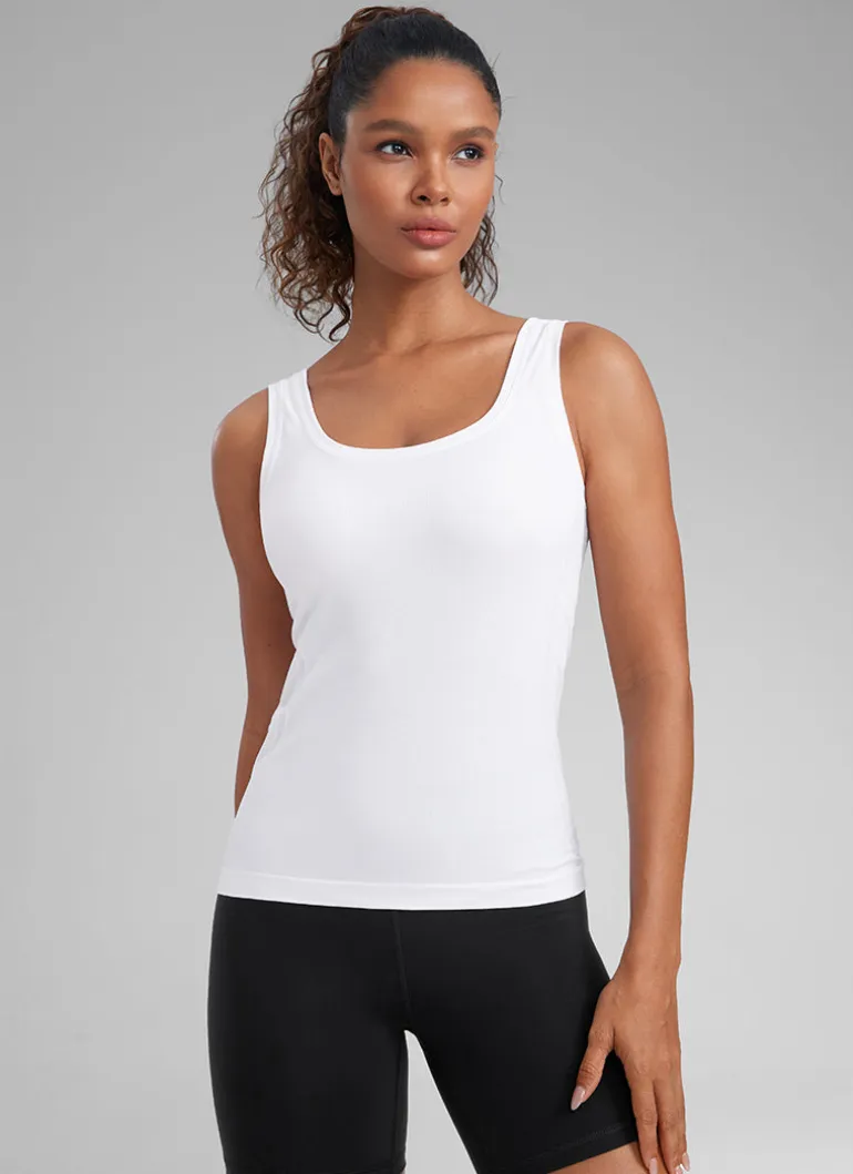 Seamless Low U Back Breathable Tank