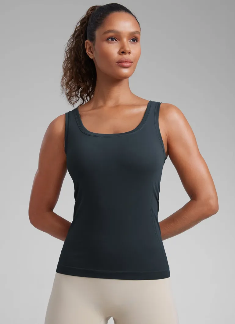 Seamless Low U Back Breathable Tank